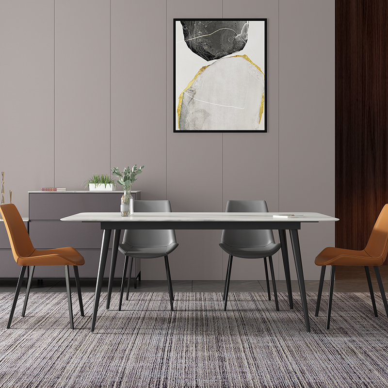 150 X 90 Grey Large Luxury Dining Table And Chairs Set For 6 4 10 Seater
