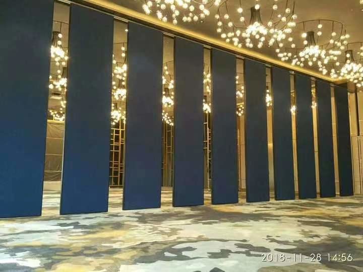 32-53db Soundproof Office Partition Wall Acoustic Wall Fabric With Sponge