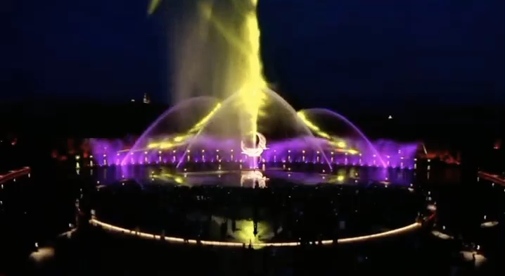 outdoor decorative musical dancing water fountains