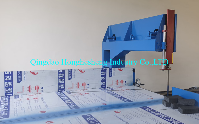 1200*1200mm PU Eva Sheet Making Machine Small Vertical Foam Cutting Machine
