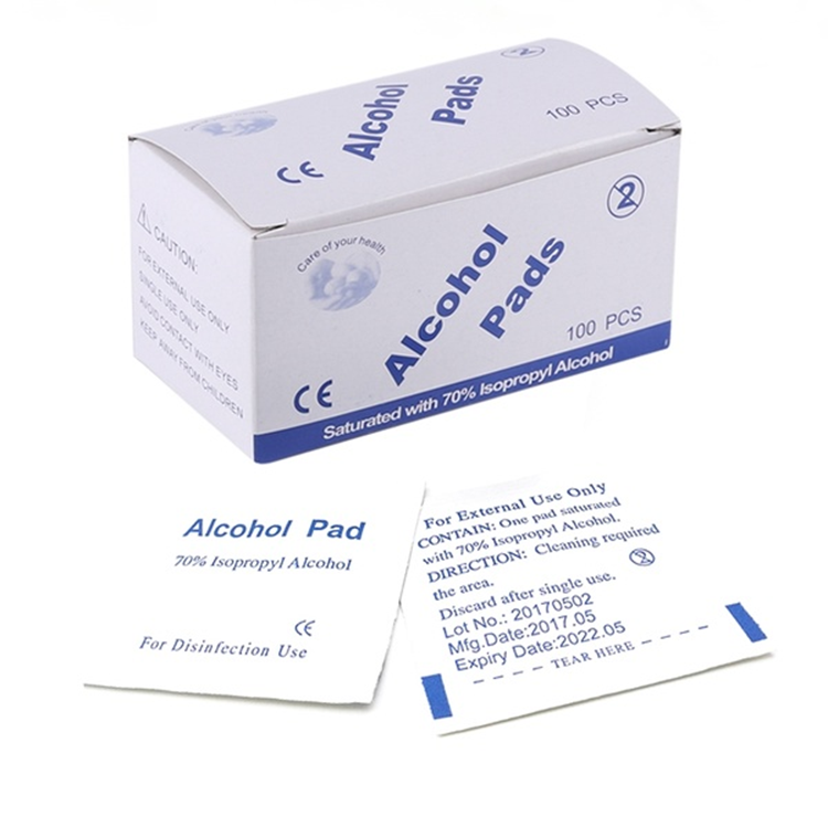 Non woven Medical 75% Alcohol Wipes Disposable for Dinsinfection Use