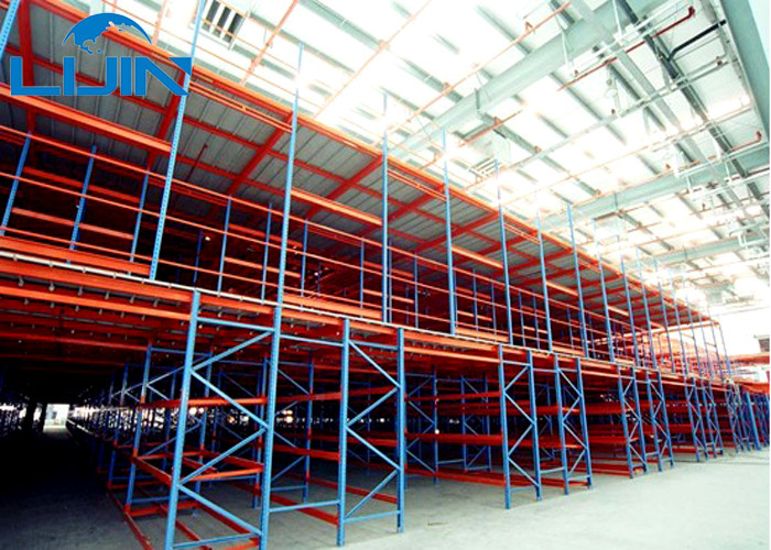 Attic Pallet Rack Supported Mezzanine Racking System Corrosion protection