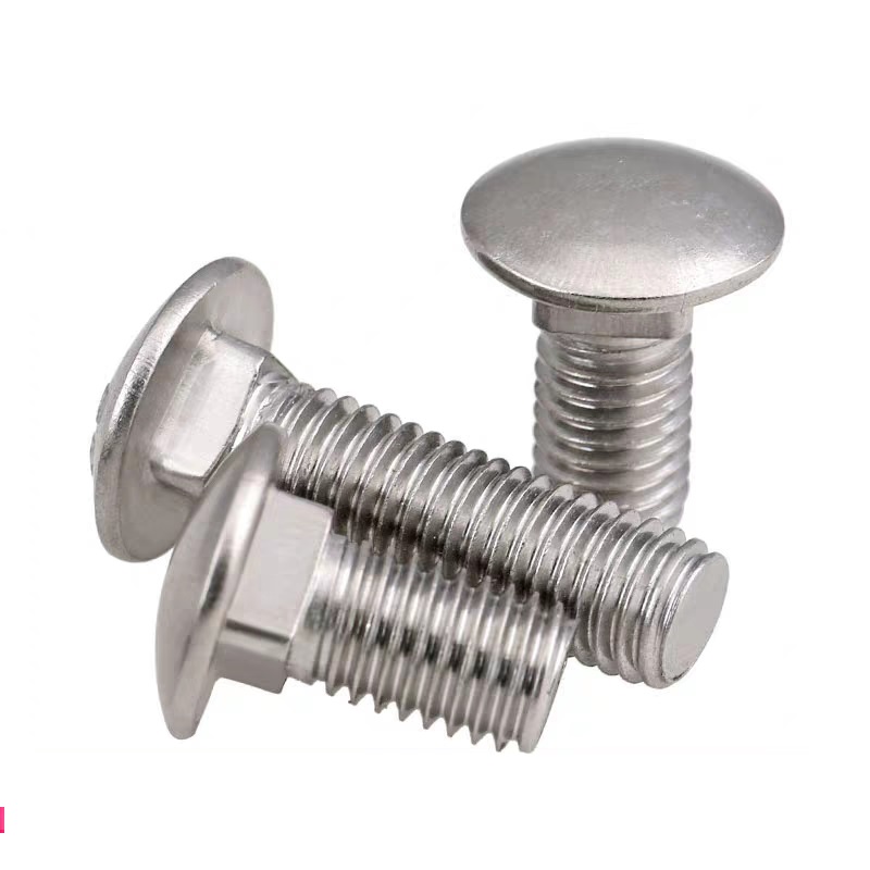 White Zinc Plated Hexagon Head Coupling Nut with Thickened Design and Steel Material