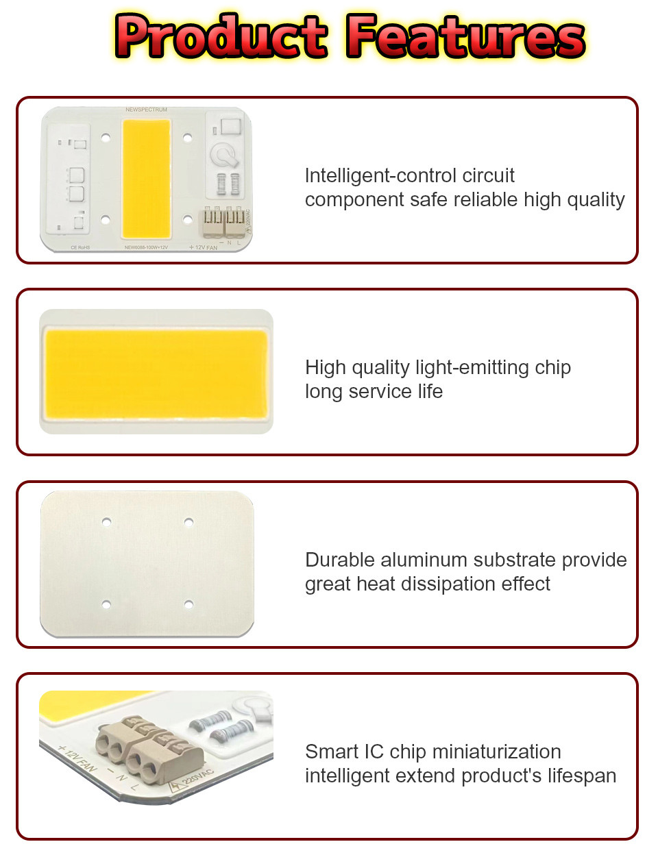 60mm High Power Cob