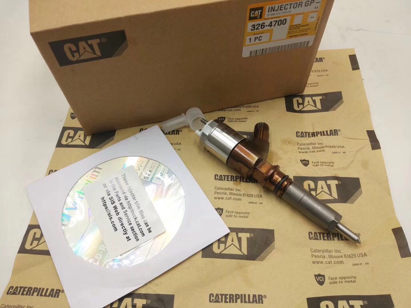 G3508 G3508B G3512 G3508J Diesel Engine Fuel Injector 4W-7015