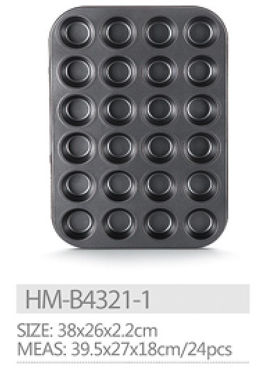 Nonstick square mini muffin pan/ Cake bread Baking Mold/brownie pan