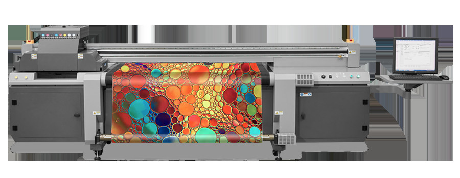 Efficient Automatic Digital Printing Machine UV Roll To Roll Series Printers