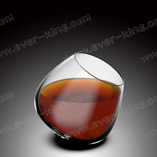 Smooth Transparent Glass Cup Without Handle 80*82mm