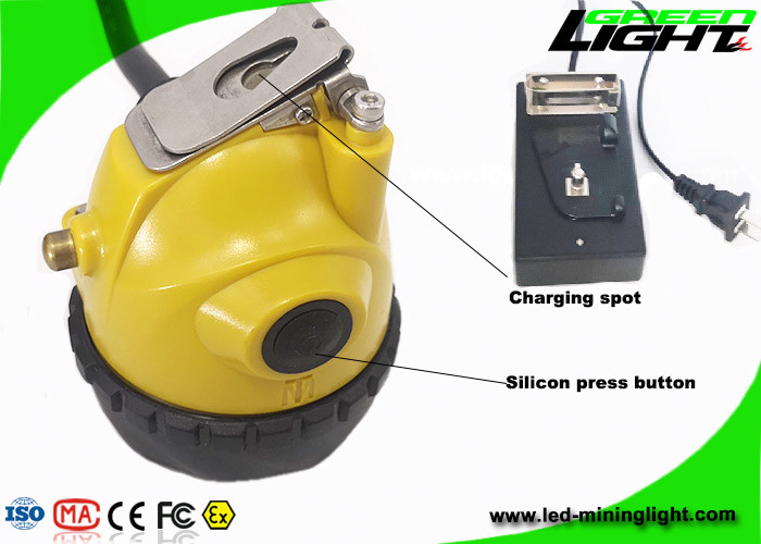 240lum 10.4Ah Cordless Led Cap Lights Inductive Charging 15000lux