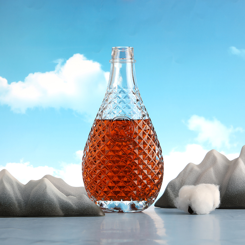 500ml 700ml 750ml XO Brandy Glass Bottles for Other Beverage Customized Custom Make