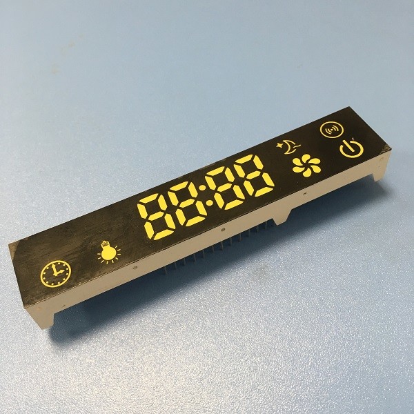 Ultra White Custom LED Display Module Stable Performance For Kitchen Hood Control Panel