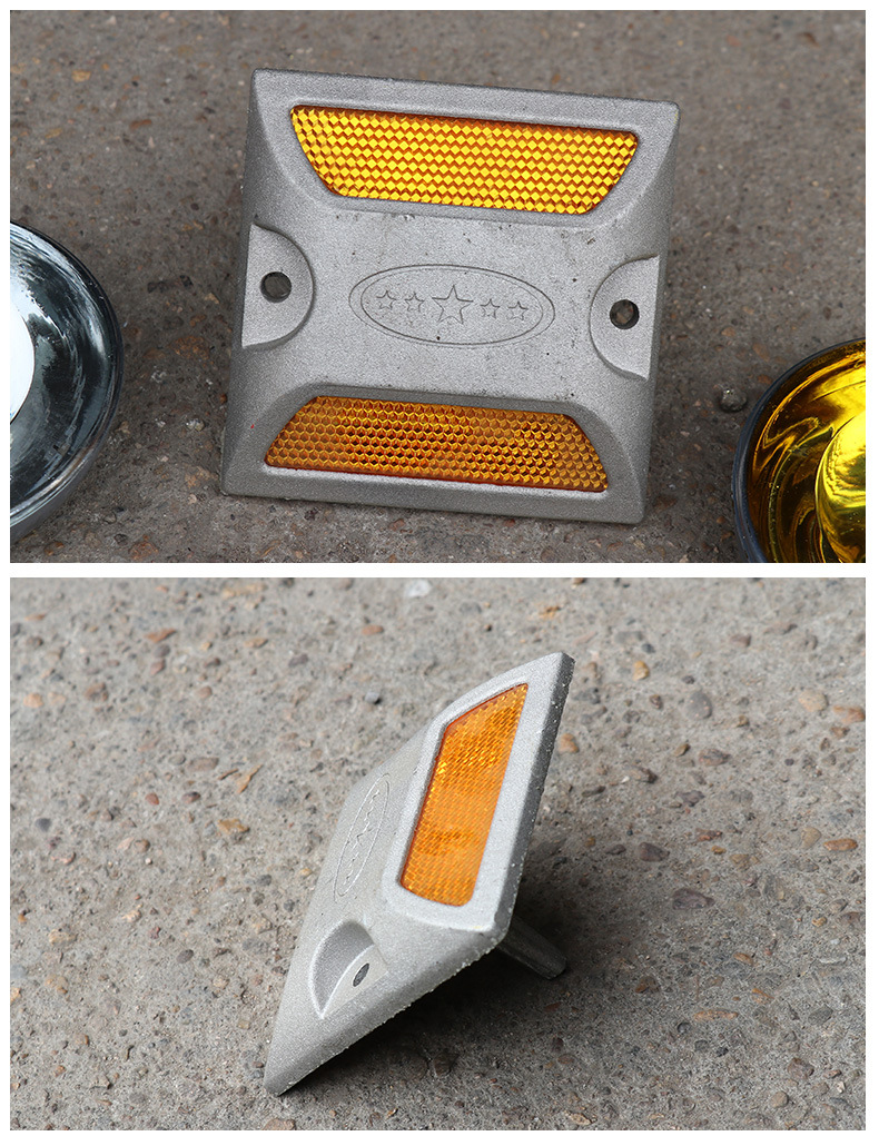 Highway Road Stud with Cast Aluminum Material and Red Blue Yellow White Green LED Color