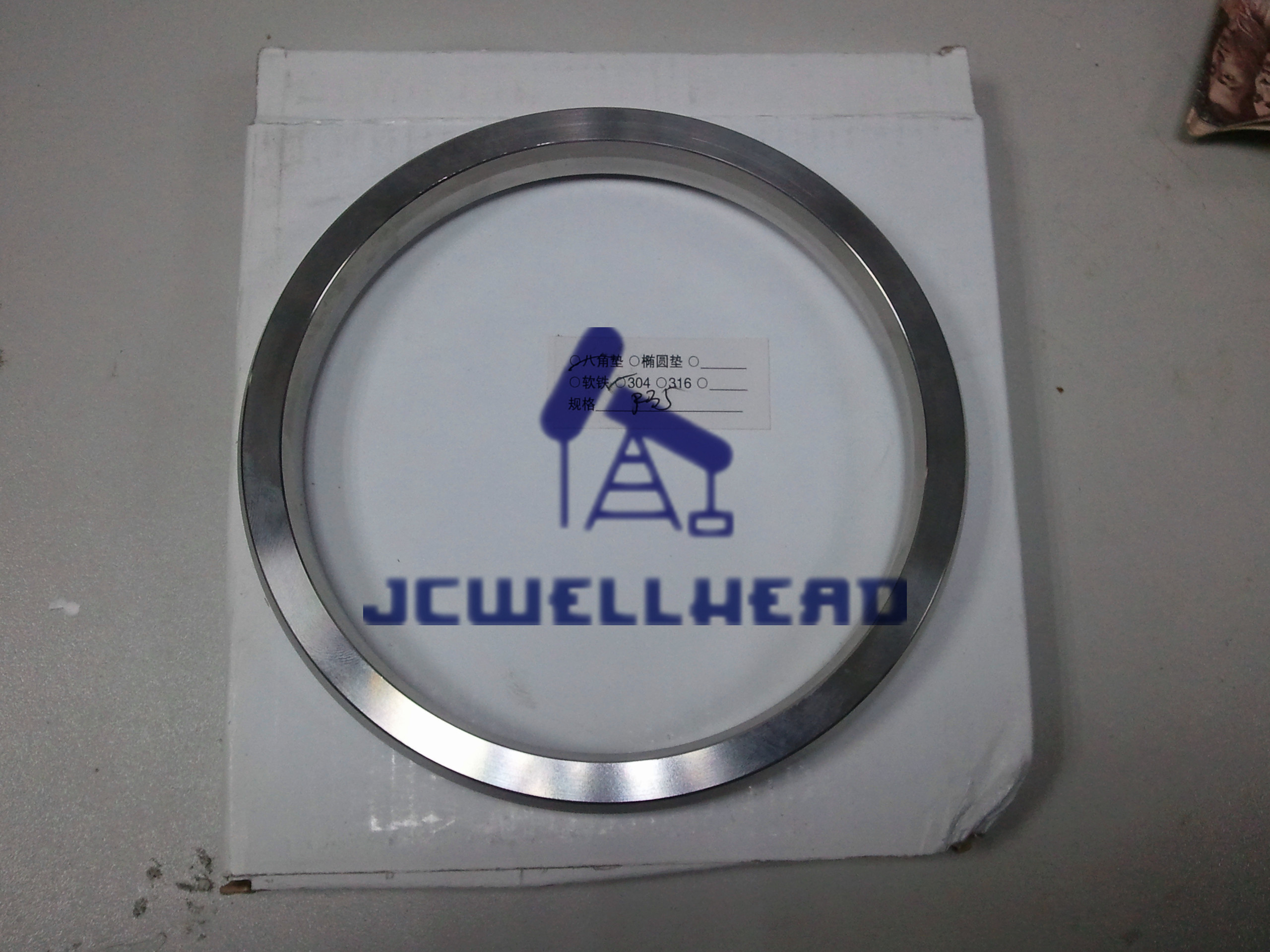 API6A Standard Wellhead Adapter Flange Ring Gasket SS 316 R Type & RX Type