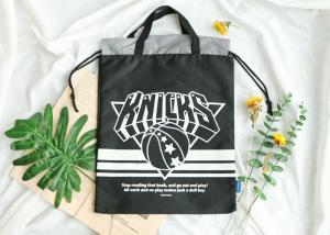 Buy cheap Letter Printing Easy Cleaning Sport Drawstring Non Woven Tote Bags product
