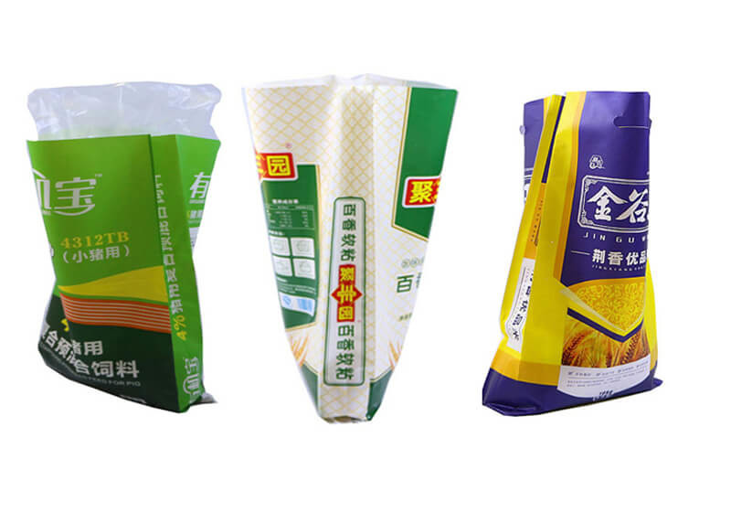 50 Kg Laminated Plain Pp Woven Fertilizer Packaging Bags , Wpp Woven Bags