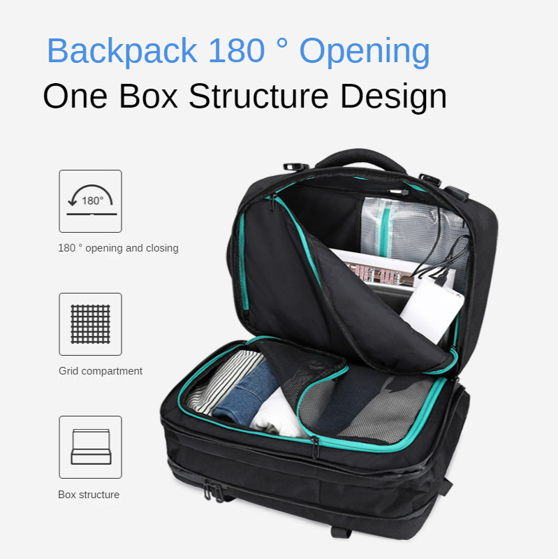 Expandable 39L Tactical Hiking Multi Functional Backpack 31*27*46cm