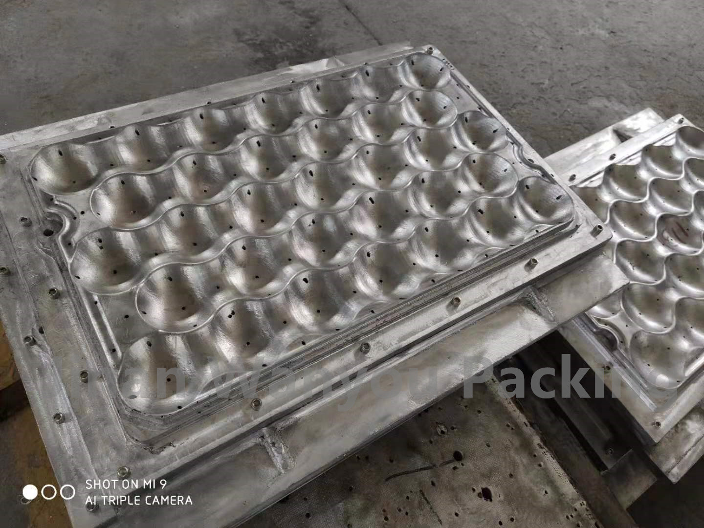 Hot Air Drying Paper Egg Tray Making Machine with Waste Paper Raw Material
