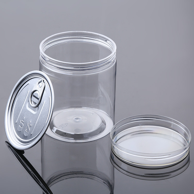 Nuts Peanut Butter Plastic Storage Jars PET 16.2oz 460ml 75mm