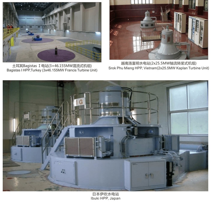 Stainless Steel 145kw Francis Turbine Generator