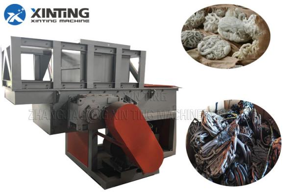 Quality Strong Plastic Recycling Wood Pallet Shredder Machine For Waste , Long Life for sale