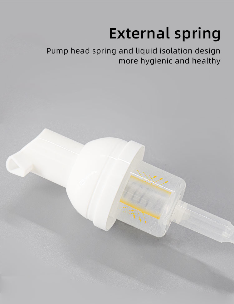 120ml 150ml Foam Pump Bottle Pet Pp Travel Soap Transparent Packaging 48mm Od