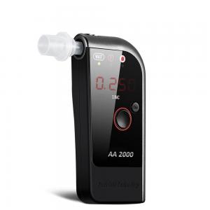 Professional Breathalyzer with Fuel Cell Sensor, Portable Breath Alcohol Tester with Mouthpieces for Drivers