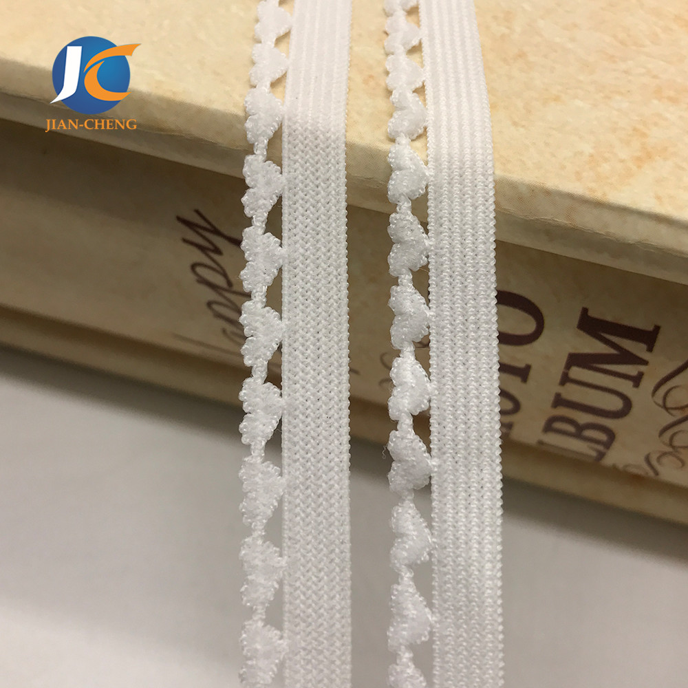 Factory Supply New Band Elastic Webbing Garment High Tenacity Design Customized Woven Sewing Elastic Band Thin Non Slip Band