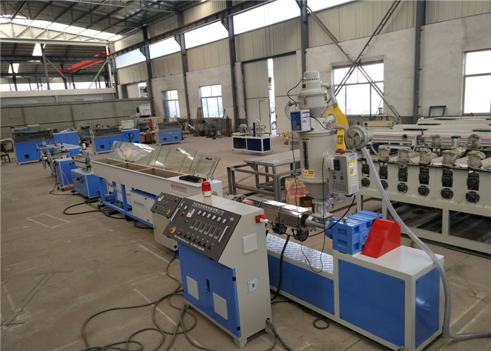 PE HDPE Water Pipe Extrusion Line / PE Water Pipe Extruder Machinery