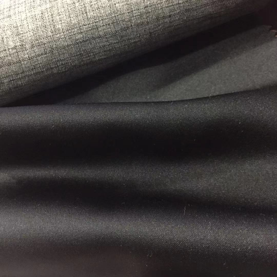 100% Polyester Fabric Satin Face For Suit Pants Skirt Luggage Fashion Wear Female Pajamas