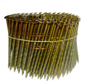 Buy cheap Wire Collated Screw Shank Coil Nails For Construction Diamond Point Available product