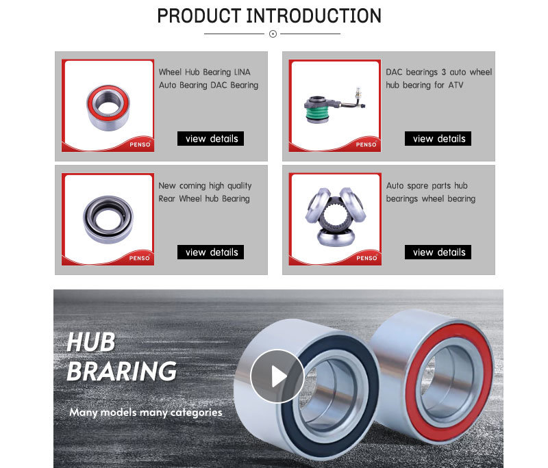 51720-2K000 SKF Dac387037 3885A001 High Performance Passenger Side Small Inner Auto Wheel Bearings Wheel Hub