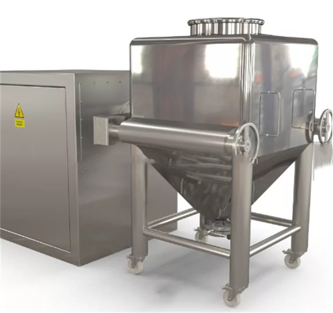 500 Lb Bin Replaceable Post Bin Blender Provides Mixing Blending Mixing Speed 3 R/min