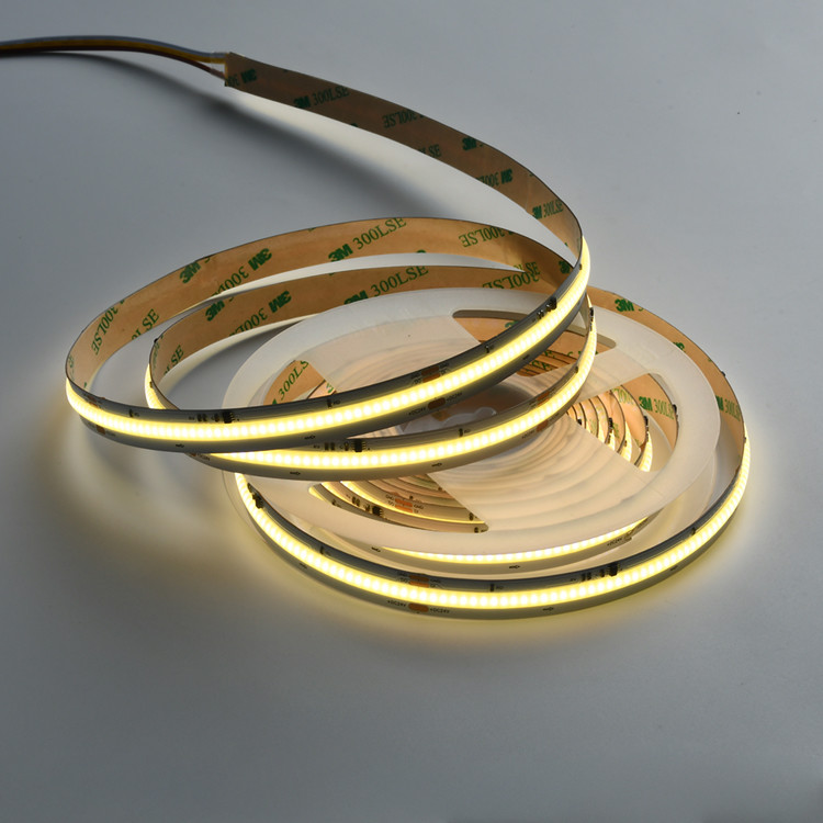 ADLED LED Strip Light Bright Flexible LED Tape DC24V 420Led/m White PCB Board High Density LED Strip
