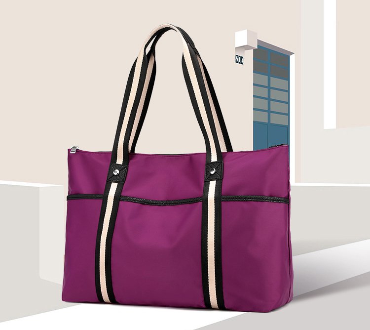 Autumn new large-capacity women's bag nylon bag lightweight short-distance travel bag