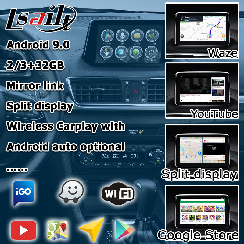 Mazda 3 Axela carplay Interface Android Navigation Box With Mazda Knob Control Facebook