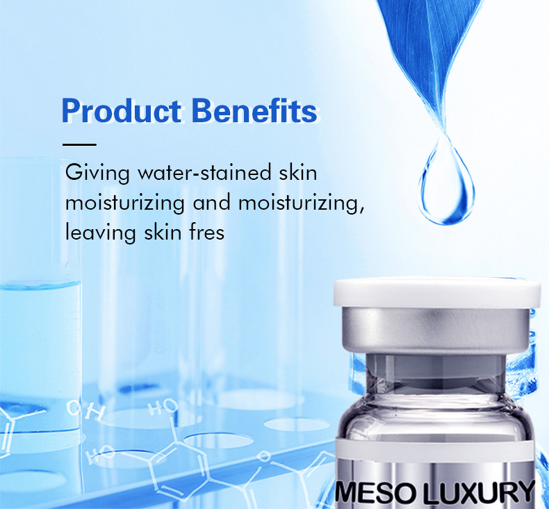 Brightening Skincare Meso Serum Microneedling OEM Moisturizing Serum For Face