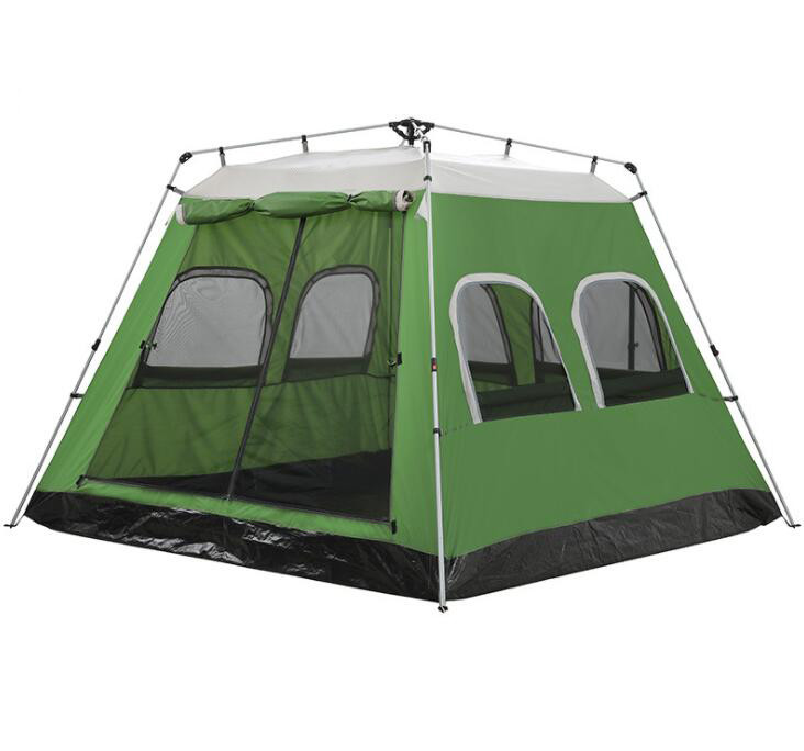 5-6 Persons Instant Cabin Tent Sturdy Frame For Family Camping Travelling Hiking