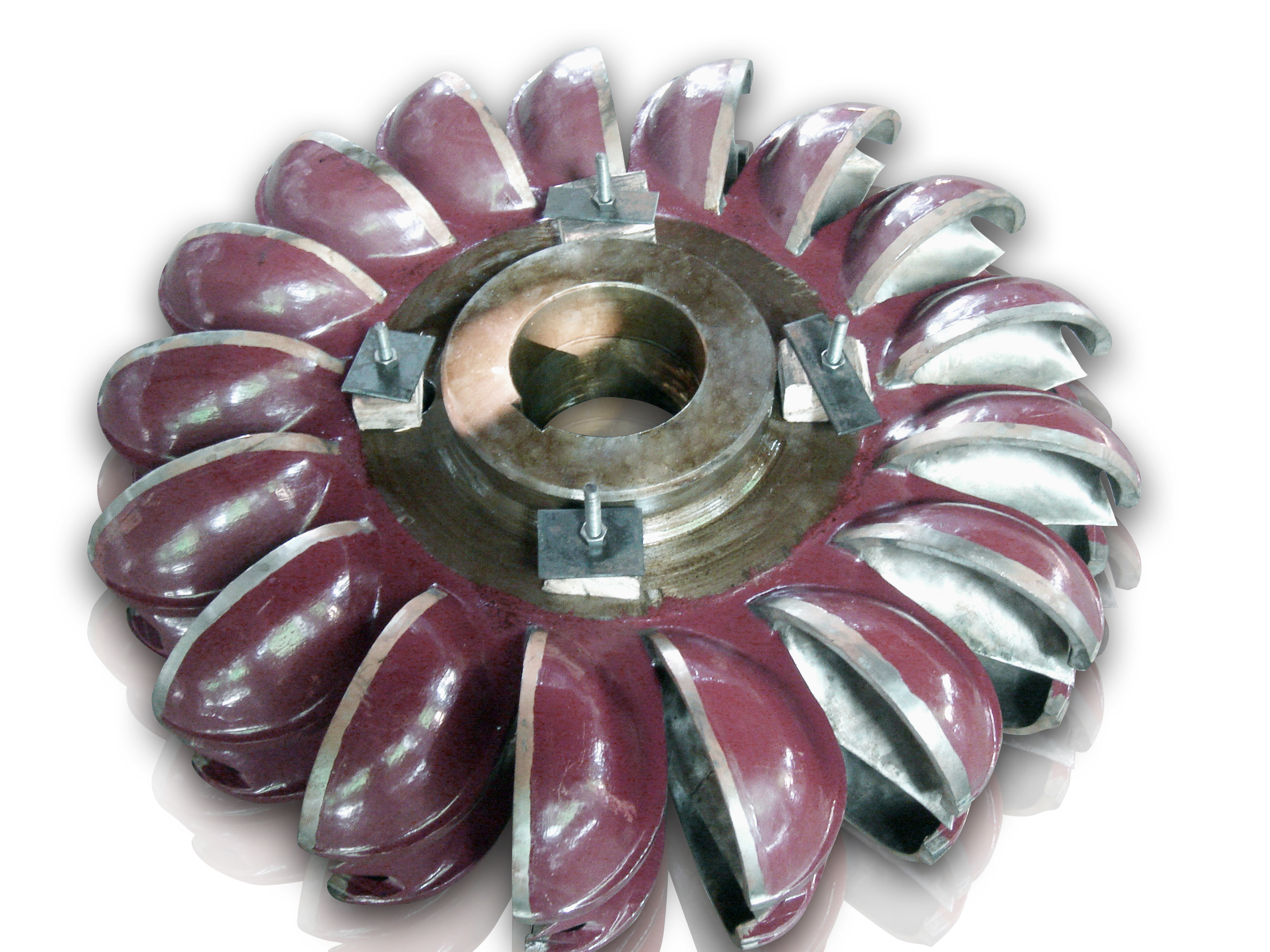 IP54 Brushless Pelton Turbine Generator F Insulation Class 100kw-50mw Power Output