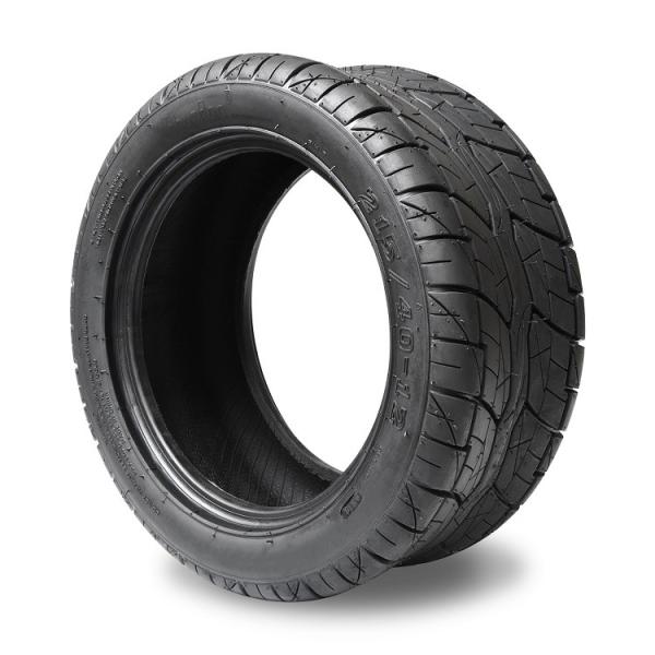 Golf Cart 215/40-12 Street Tubeless Tires Compatible with 12 Inch Wheels (No