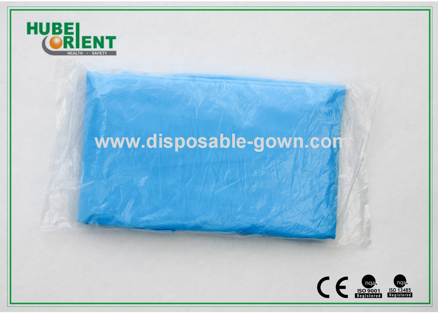 Dust Prevention L XL Disposable CPE Gown For Personal Care