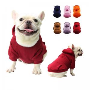 China ​Fashion Blank red Dog Winter Apparel Warm Outfits Chihuahua Puppy Clothes on sale