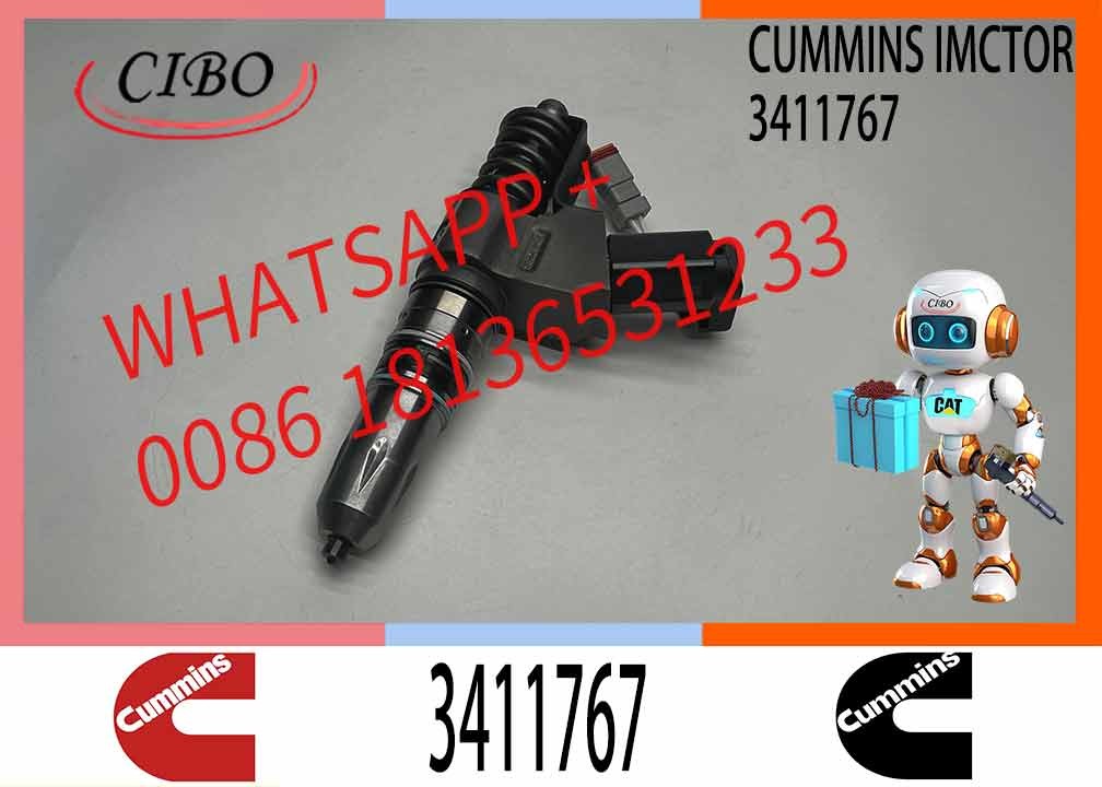 New High Quality Diesel N14 Common Rail Fuel Injector 3411766 3652541 3411767 3652542 for cummins N14