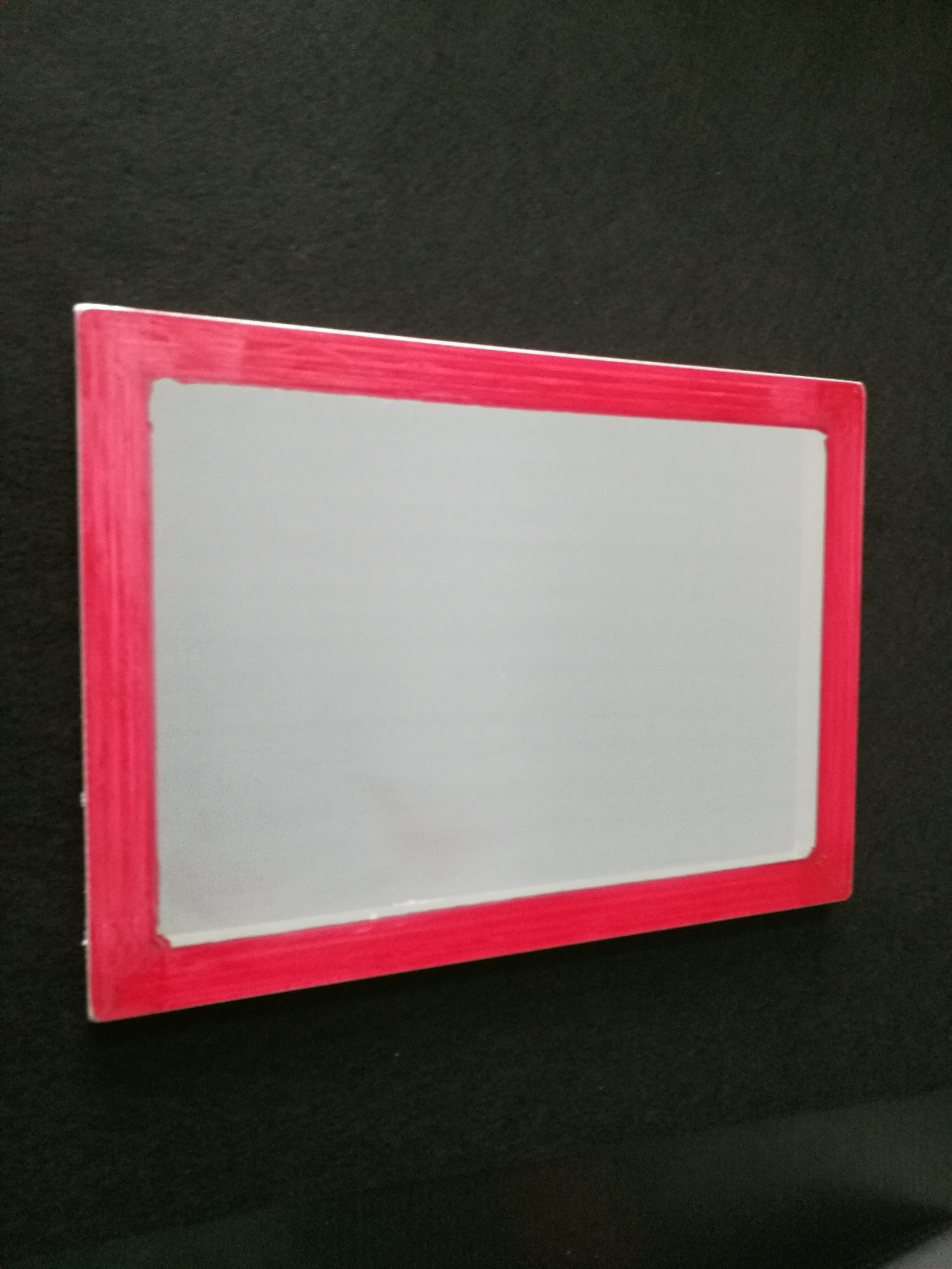 Silver Silk Aluminum Screen Frame Corrosion Resistance For Advertisement / Display