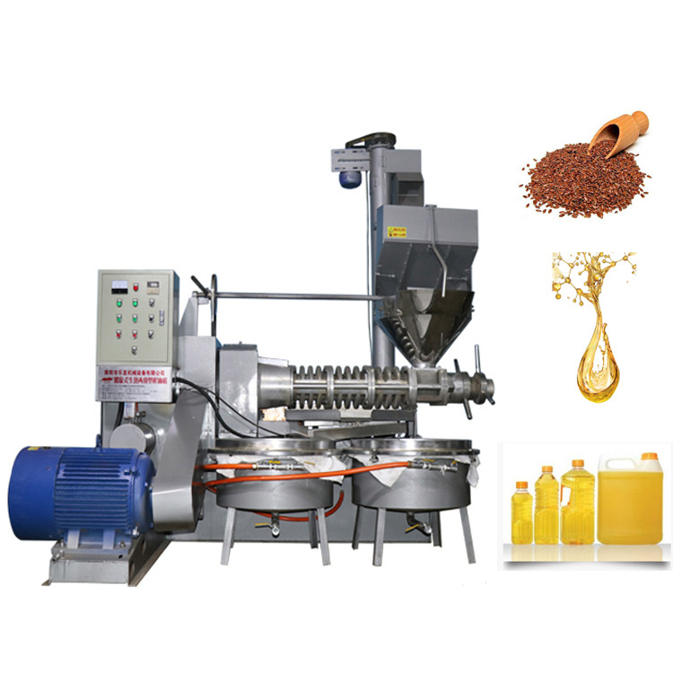 High Oil Rate Screw Oil Making Machine Peanut Oil Machine 300 - 600kg/H Capacity