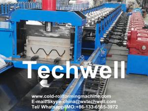 Buy cheap Highway Line Metal Guardrail Roll Forming Machine product