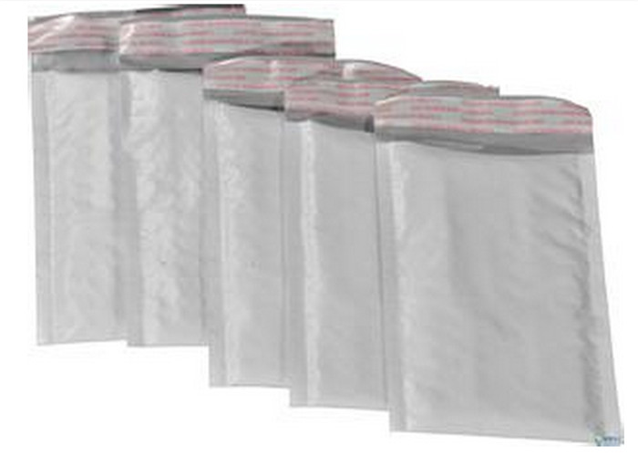 White Bubble Envelopes Poly Bubble Mailers Self Sealing For Books / DVD / Gifts