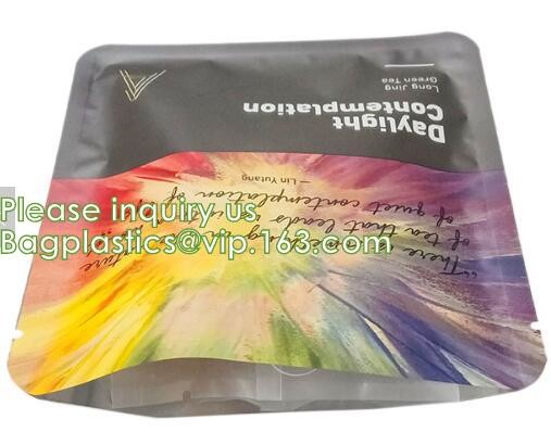 Flat Bottom bag Self sealing bag aluminum foil bag Spout & nozzle bag Quad seal bag Biodegradable, Compostable, Corn st