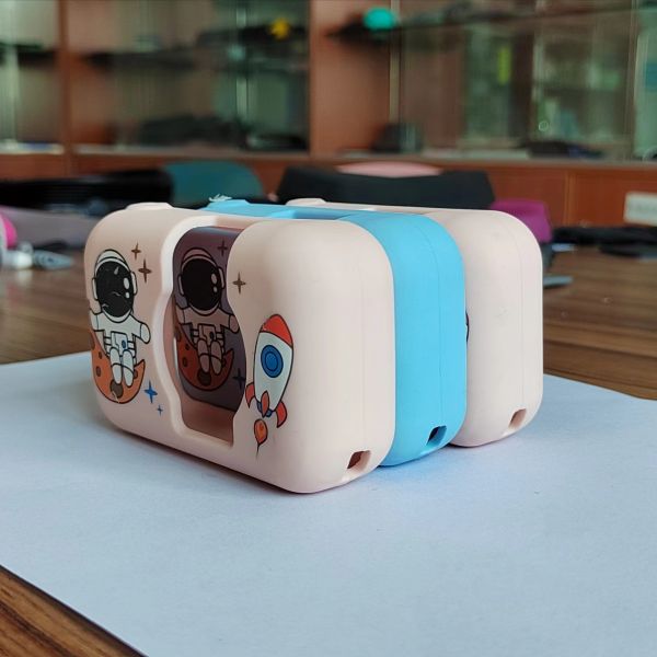 Customized Silicone Protective Case Cute Cartoon Camera Toys For Outdoor Photography Cameras