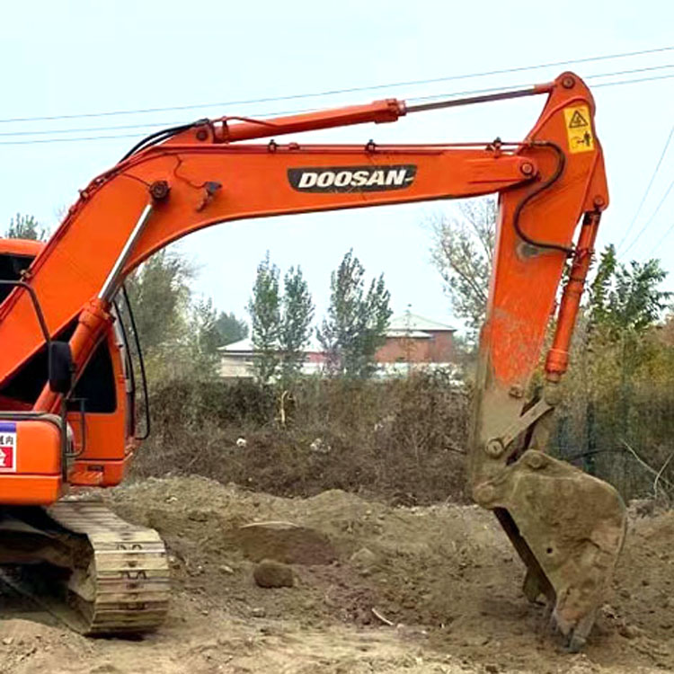 Doosan Engine 12 Ton Used DX120 Digger Korea Original Crawler Mini Digger Excavator