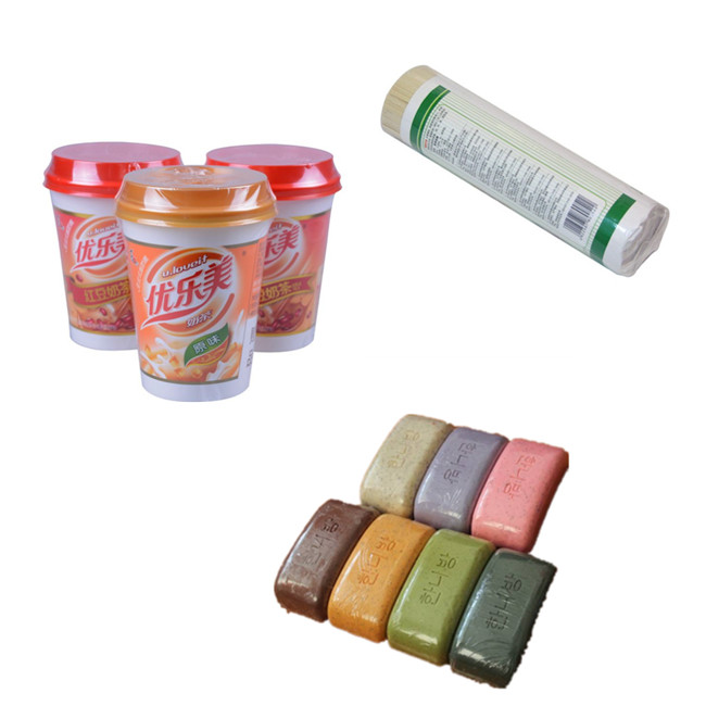Reciprocating Shrink Film Packaging Machine , Biscuit Wrapping Machine 100 Bags / Min